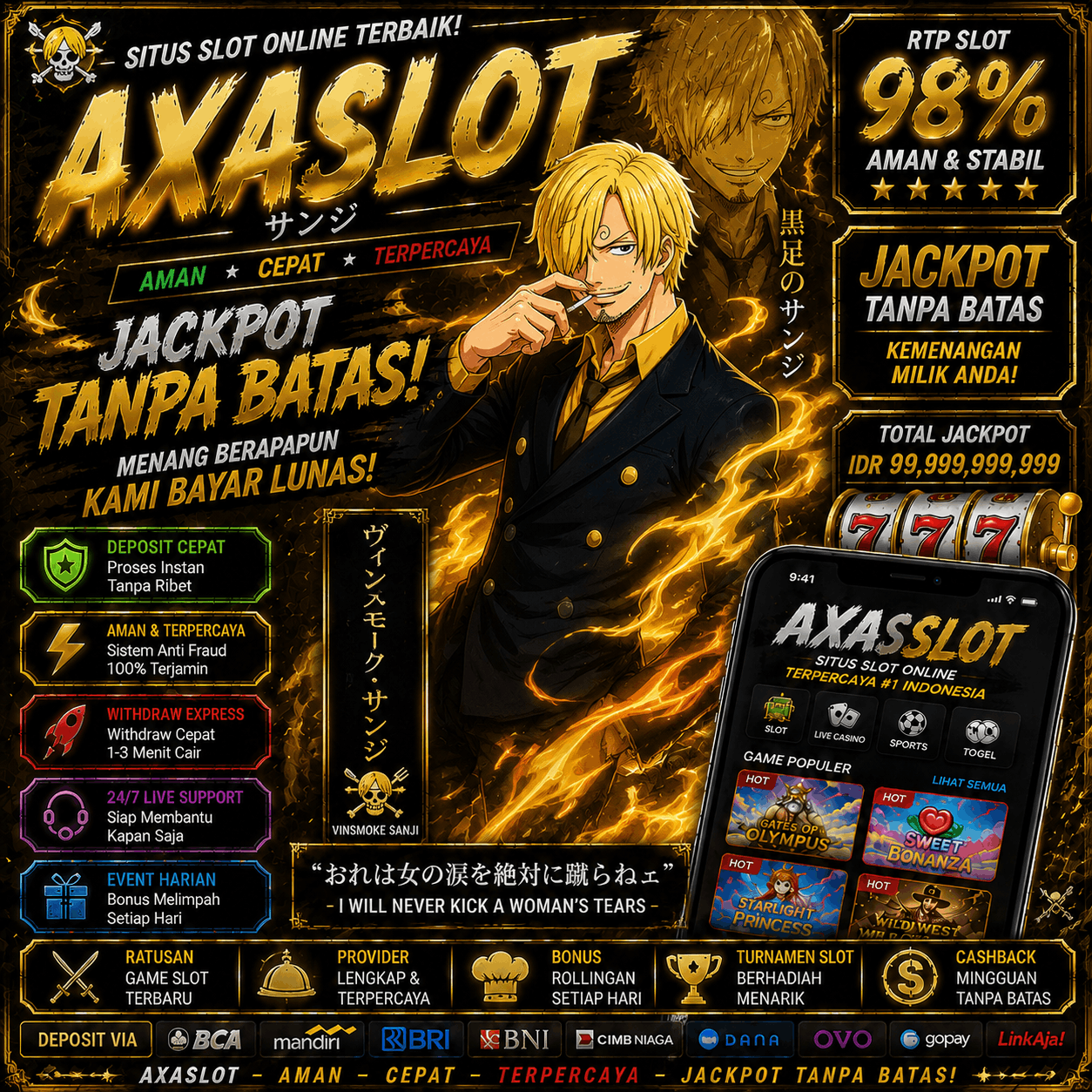 AXASLOT Banner